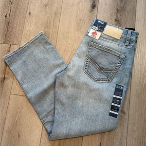 NWT BKE Men's Bootcut Light Wash Jake Jeans